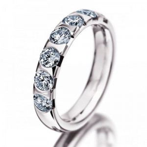 Argolla plata Eternity Ring